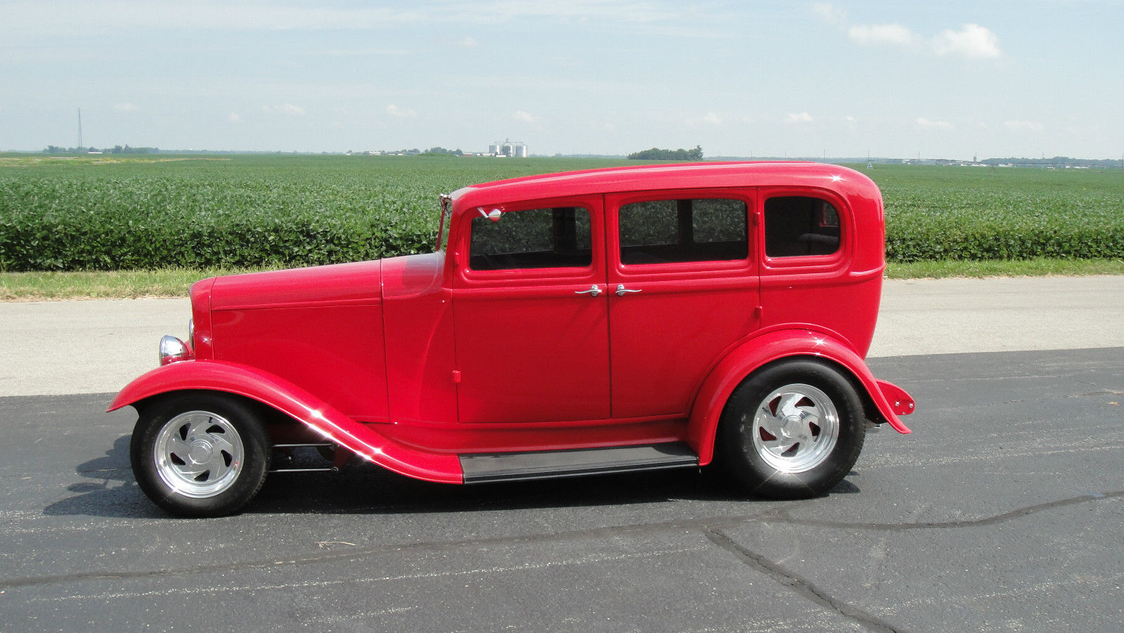 1932 Ford Sedan 4dr Street Rod Hot Rod For Sale 9091