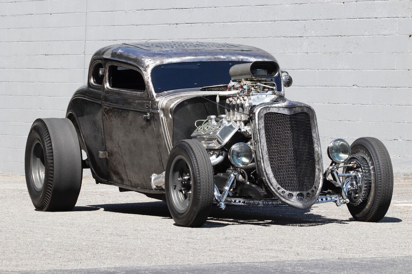 1933 Ford 5 Window Coupe Chopped And Channeled For Sale