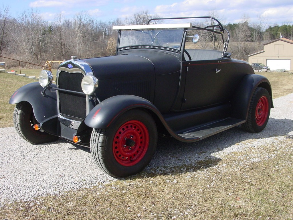 1929 Ford Model A Roadster Hot Rod, 302 Ford