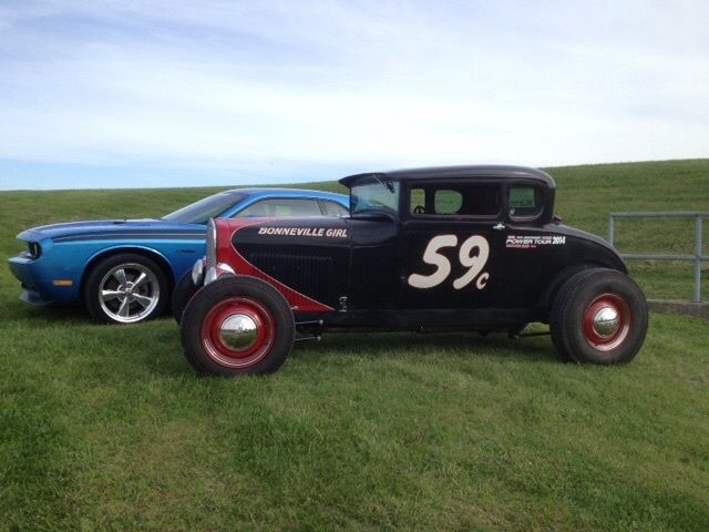 1929 Ford Model A Coupe Chopped Steel hot rod