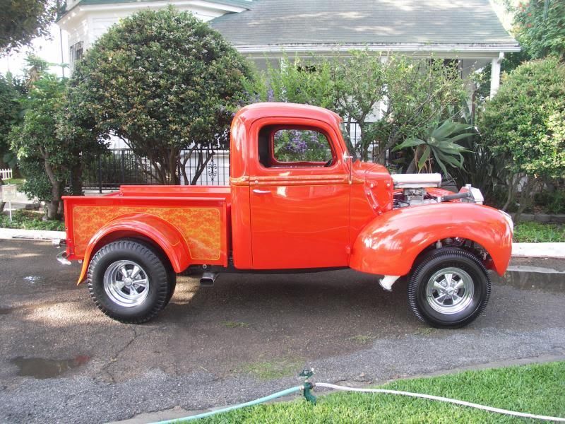 1940 Ford Pickup Gasser Straight axle Hotrod
