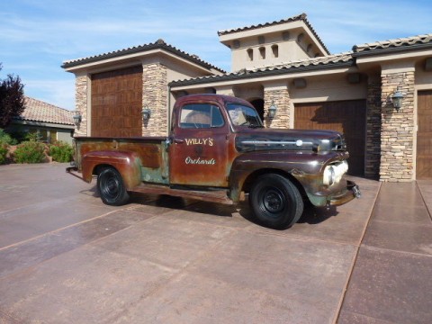 1952 Ford 3/4 TON Pickup Truck Patina RAT HOT ROD for sale