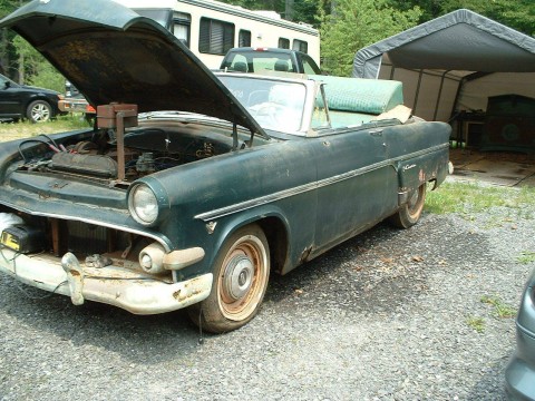 1954 Ford Sunliner, Street, hot rod, Custom, Antique, Project, barn Find for sale