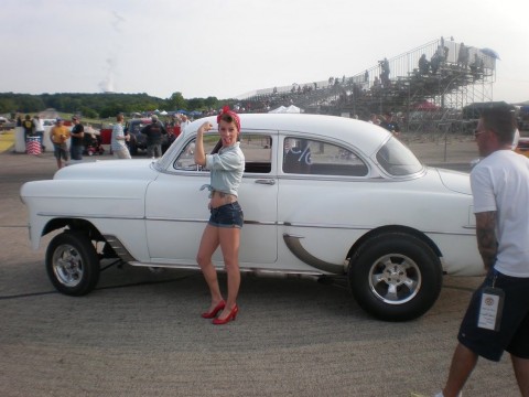 1953 Chevy Belair Coupe Gasser for sale