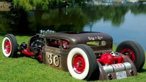 1930 Ford Model A Rat Rod Hot Rod Pro Street Blown Show Car for sale