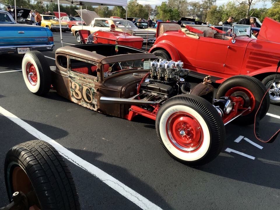 Ford Model A Rat Rod Hot Rod Pro Street Blown Show Car Ebay With ...
