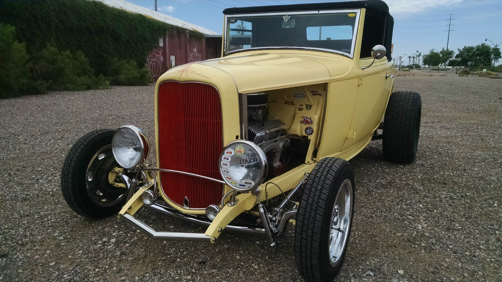 1932 Ford Cabriolet All Steel Halibrand Hot Rod for sale