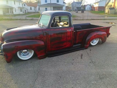 1950 BAGGED CHEVROLET 3100 PICKUP for sale