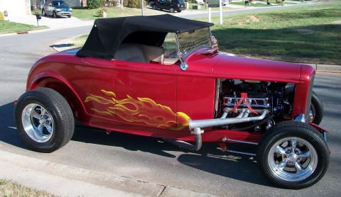 1932 Ford hot rod highboy roadster for sale