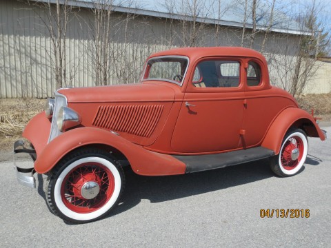 1933 Ford 5W Coupe Project car Hot Rod for sale