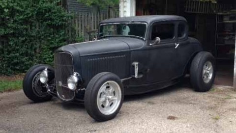 1932 Ford 5 Window Coupe Bonneville Hot Rod for sale