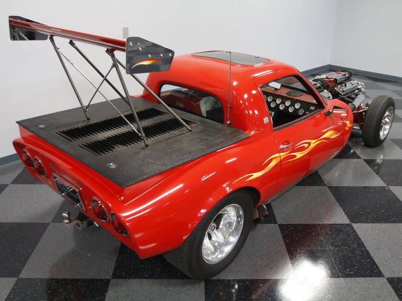 Custom Rocket 1970 Opel GT with the dual fuel-injected LT1 V8 motors