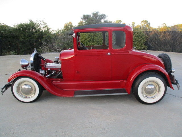 Killer 1929 Ford Model A Little RED HOT ROD