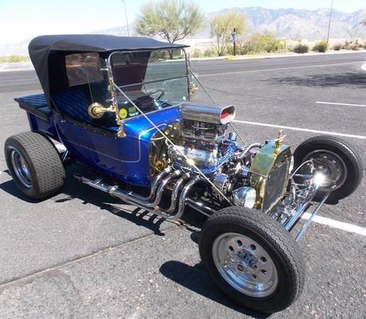 Awesome shining 1923 Ford Model T classic bucket hot rod