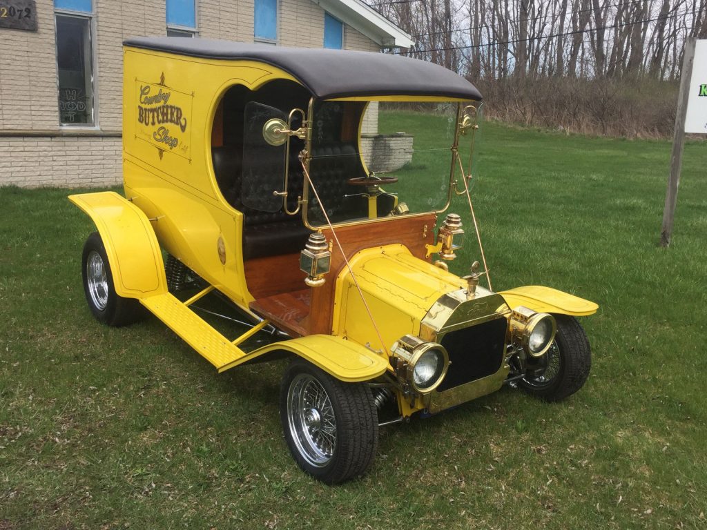 Butcher truck 1909 Ford c cab hot rod