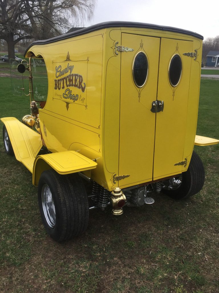 Butcher truck 1909 Ford c cab hot rod