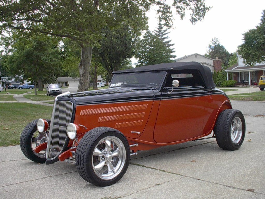Awesome roadster 1934 Ford hot rod