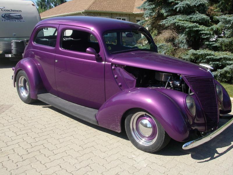 Blast to drive 1937 Ford 2 Door Sedan hot rod
