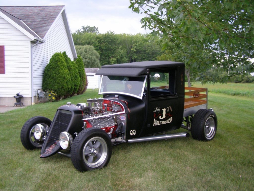 Bored and Stroked 1928 Ford Model A hot rod