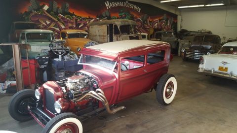 chopped 1929 Ford Model A hot rod for sale