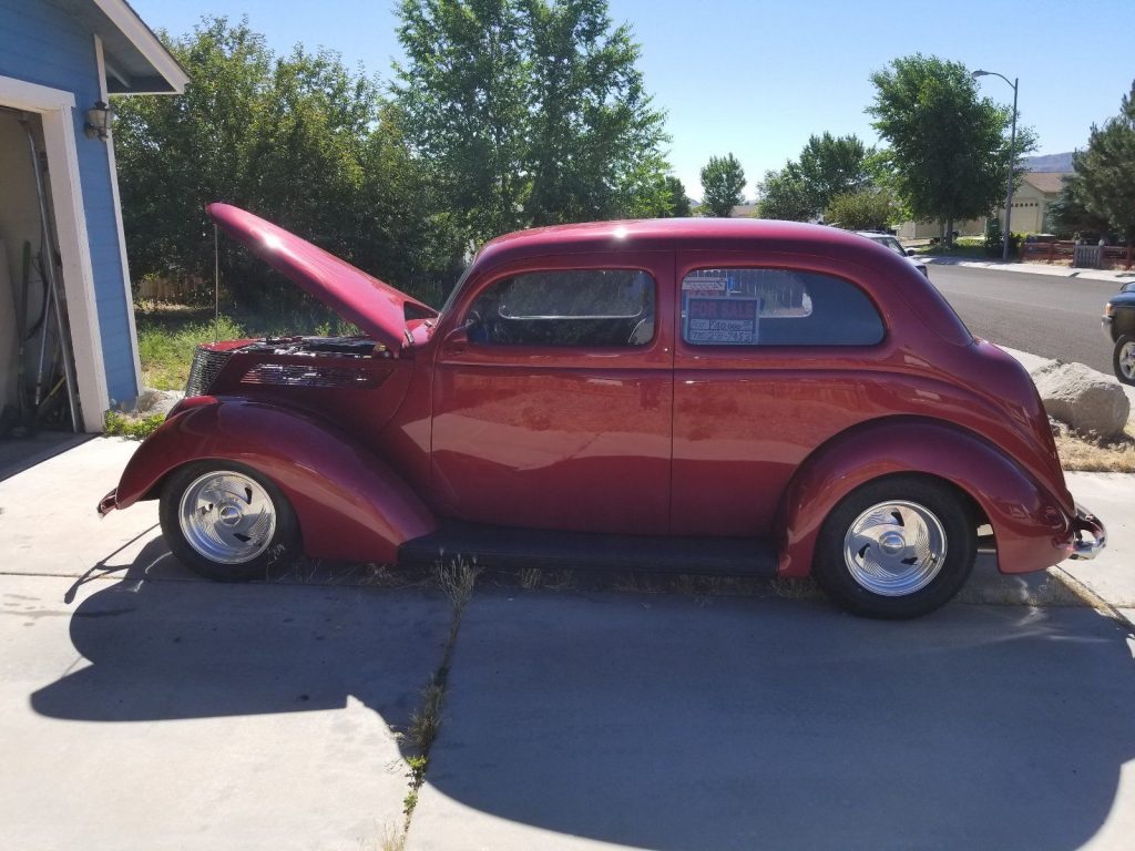 clean and sharp 1937 Ford hot rod