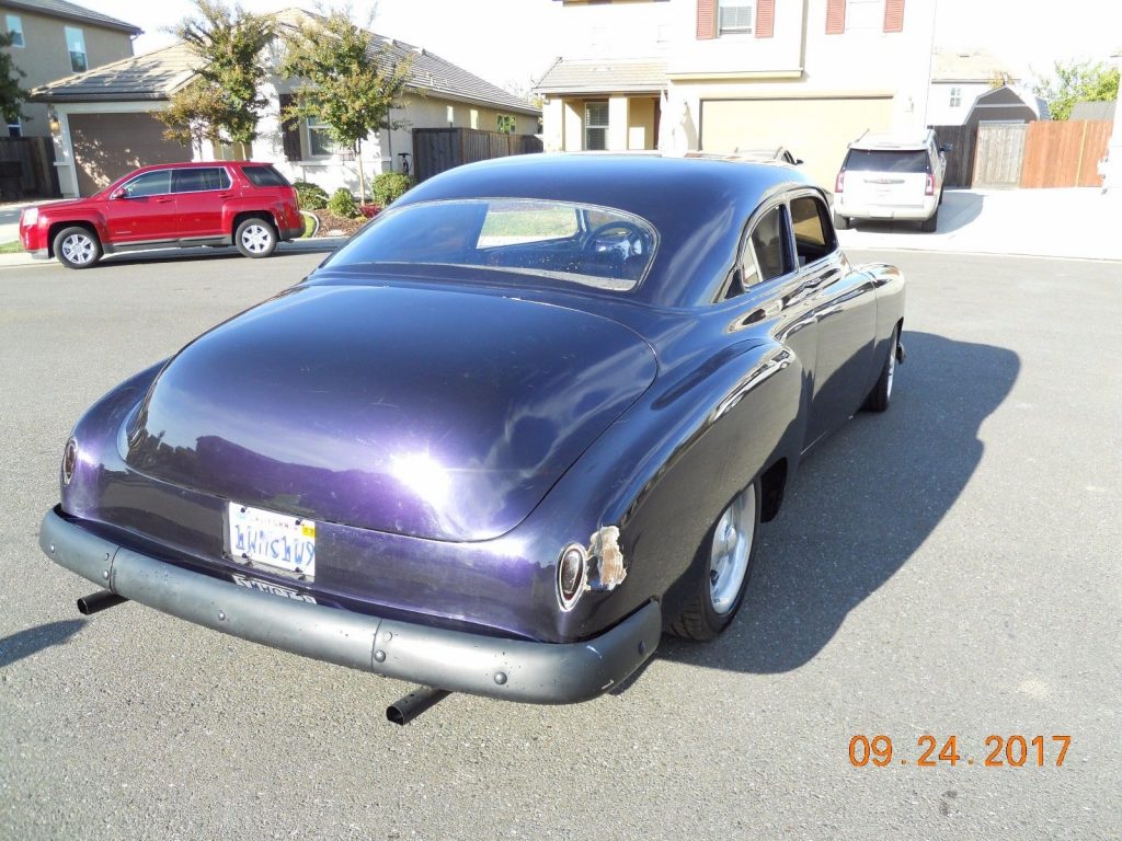 purple bullet 1950 Chevrolet Full Custom hot rod