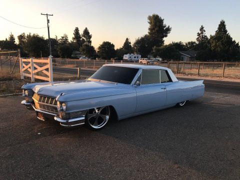 bagged 1964 Cadillac Deville hot rod for sale