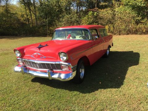 modified 1956 Chevrolet Nomad hotr rod for sale