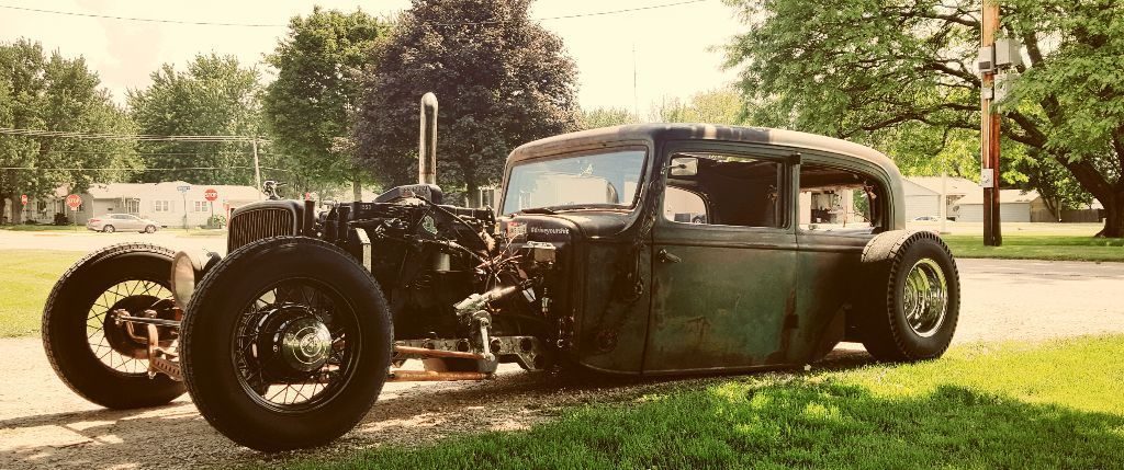 badass machine 1933 Essex hot rod