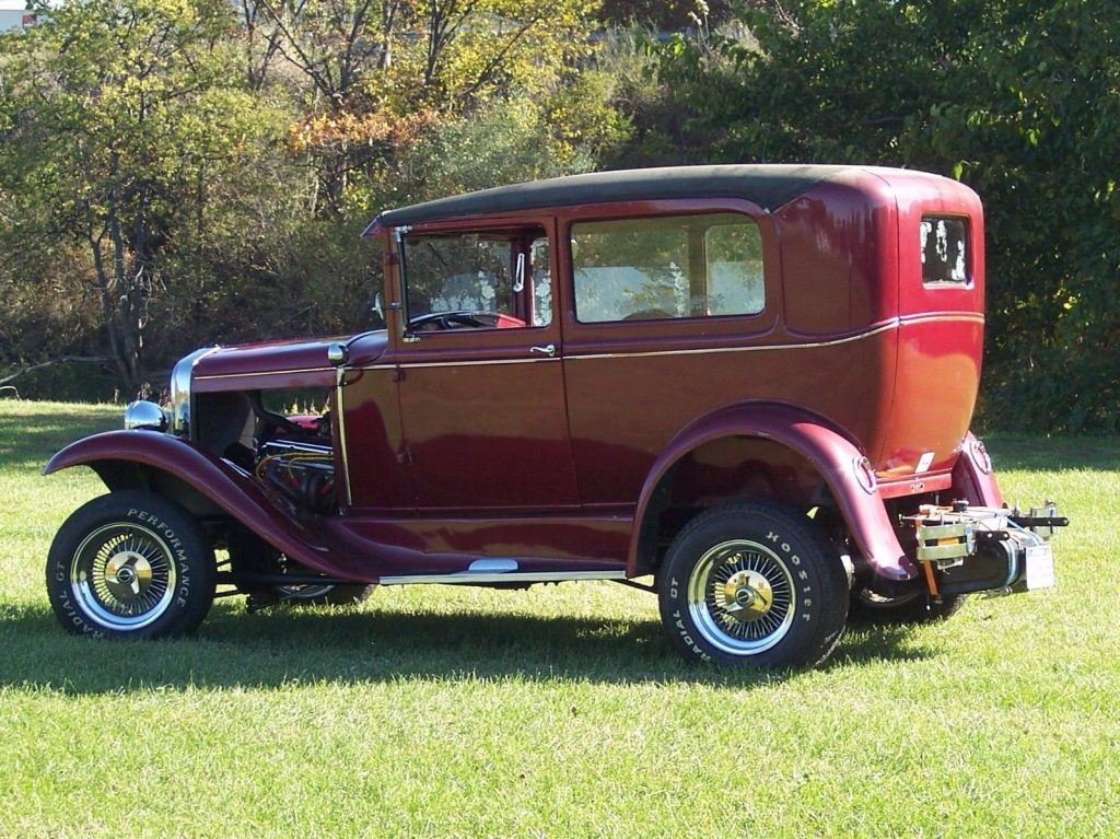clean 1930 Ford Model A hot rod
