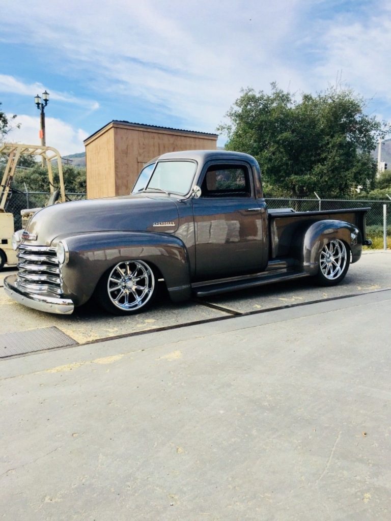 well customized 1952 Chevrolet Pickups hot rod