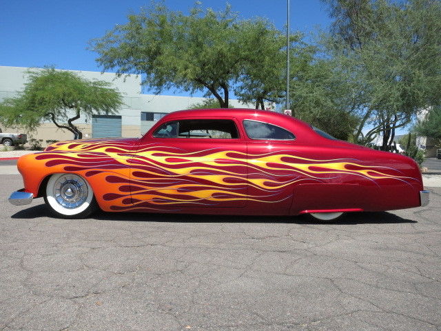 completely restored 1951 Mercury Coupe hot rod