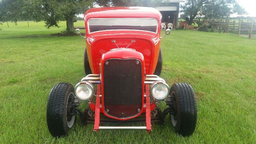 old time beauty 1932 Ford victoria hot rod