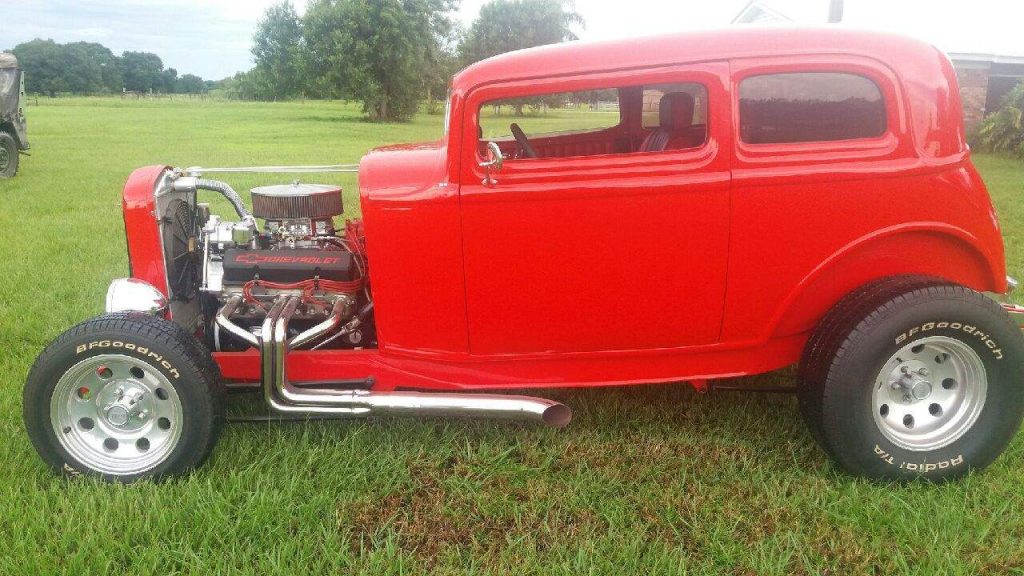 old time beauty 1932 Ford victoria hot rod