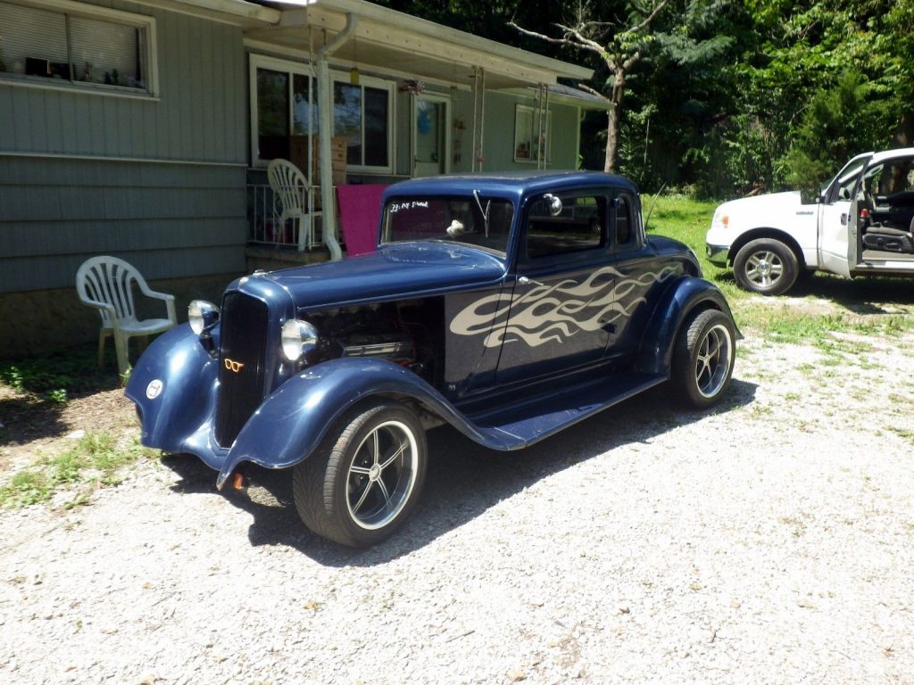 older paint 1933 Plymouth P15 hot rod