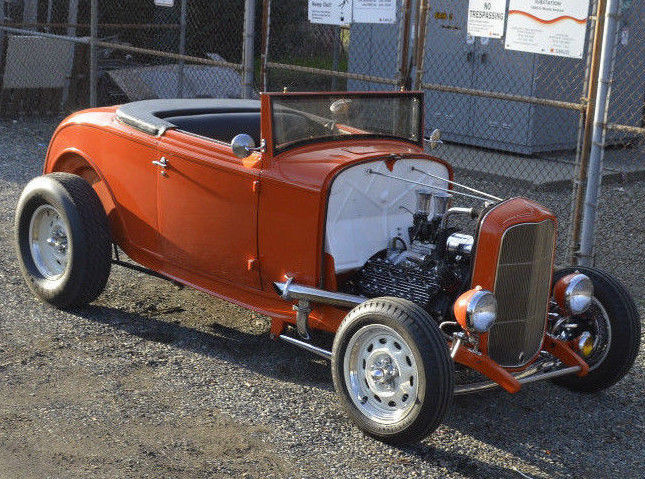 top chopped 1932 Ford 18 Custom Cabriolet hot rod