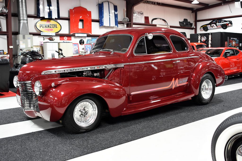 crate big block 1940 Chevrolet Business Coupe hot rod