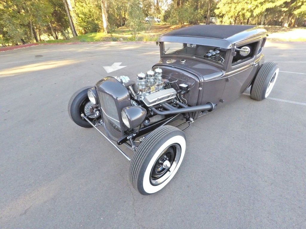 chopped 1931 Ford Model A Coupe hot rod