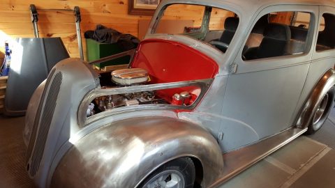 nicely customized body 1949 Ford Anglia hot rod for sale