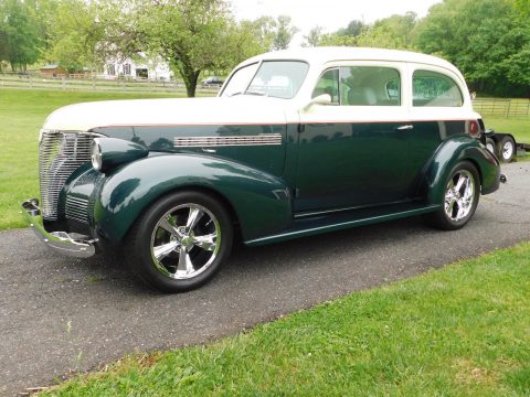 crate small block 1939 Chevrolet Master 85 Street Rod for sale