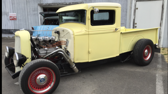 old school 1933 Ford 1/2 Ton Pickup hot rod
