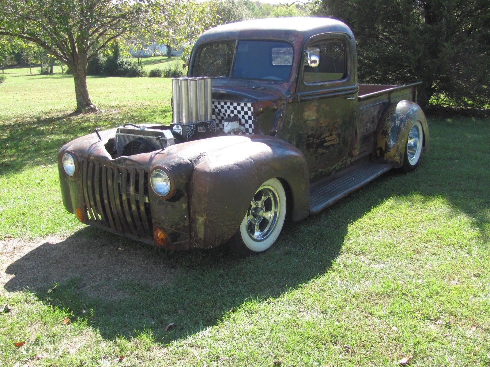 Show Winner 1946 Ford Pickups Rat Rod Hot Rod For Sale 9624