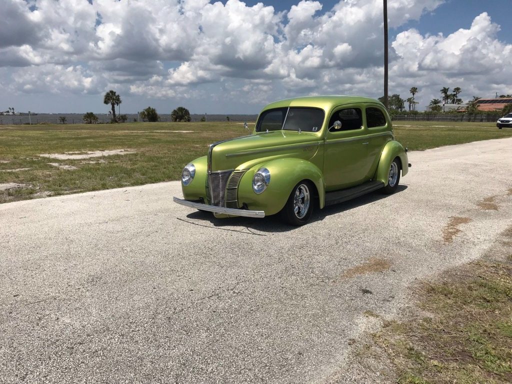 well built 1940 Ford Deluxe Deluxe hot rod