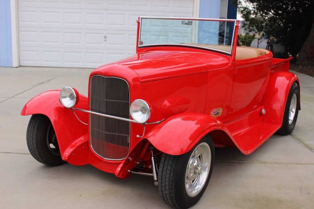 low miles 1931 Ford Model A Roadster Pickup hot rod