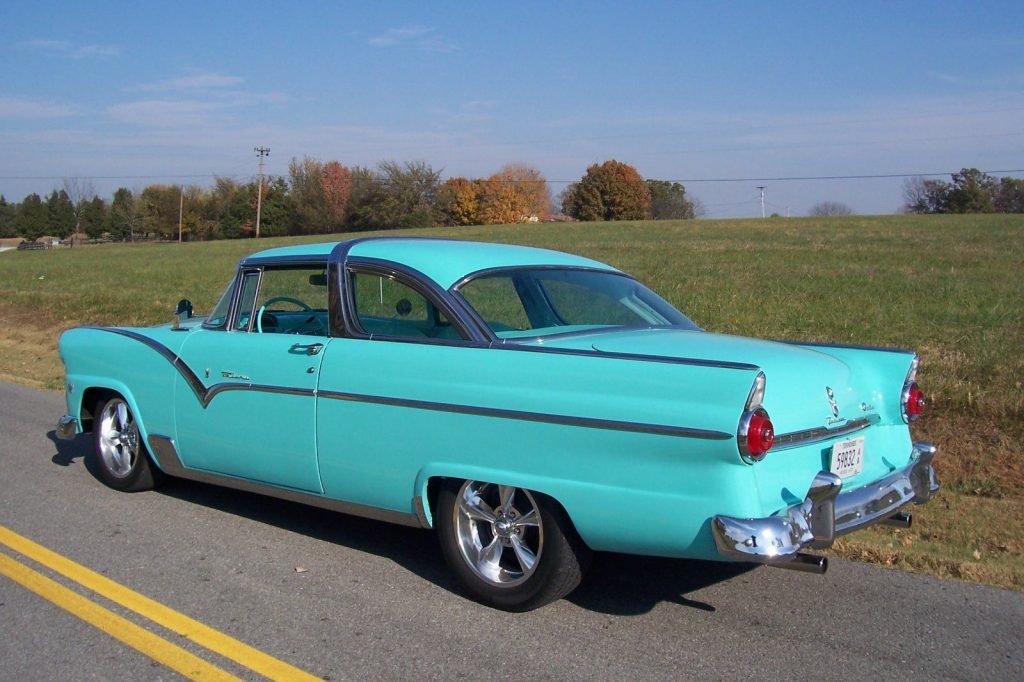 mint 1955 Ford Crown Victoria hot rod