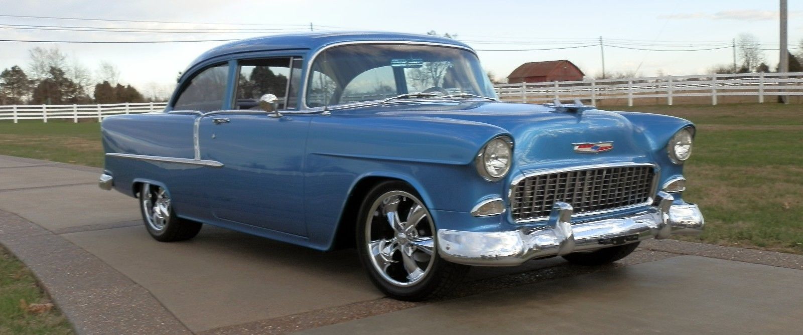 Restomod 1955 Chevrolet Bel Air 150 210 210 Hot Rod For Sale