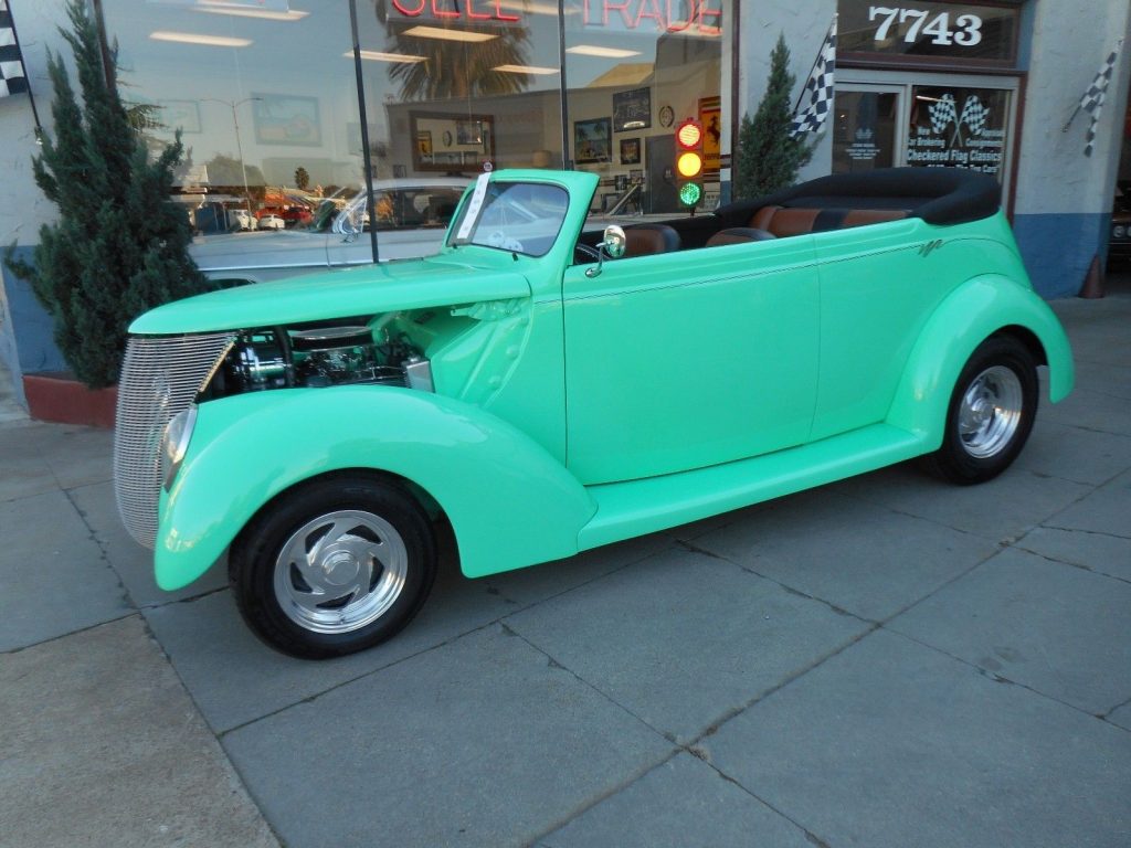 low miles 1937 Ford hot rod