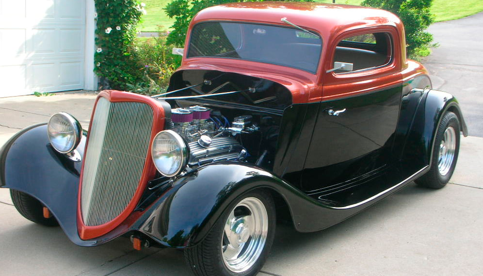 Recent Build 1934 Ford 3 Window Coupe hot rod