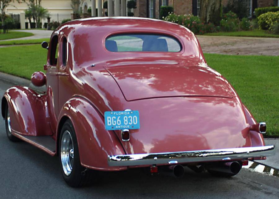 low miles 1936 Chevrolet Master Deluxe Business Coupe hot rod