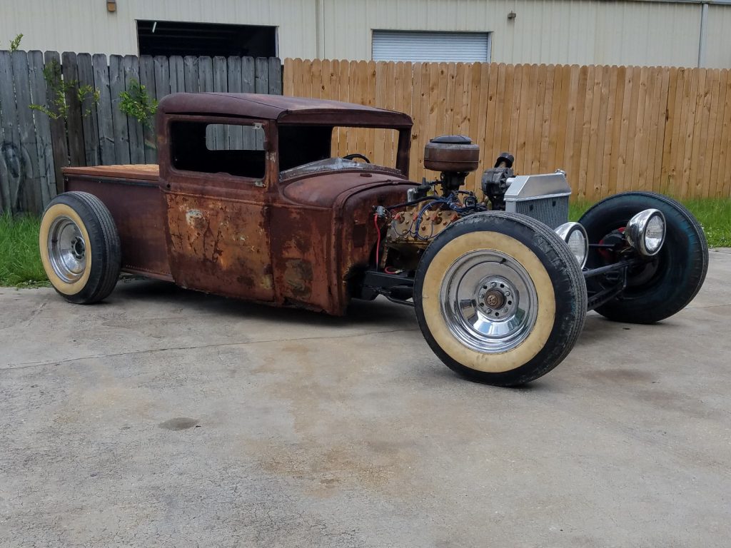 patina 1930 Ford Model A truck hot rod